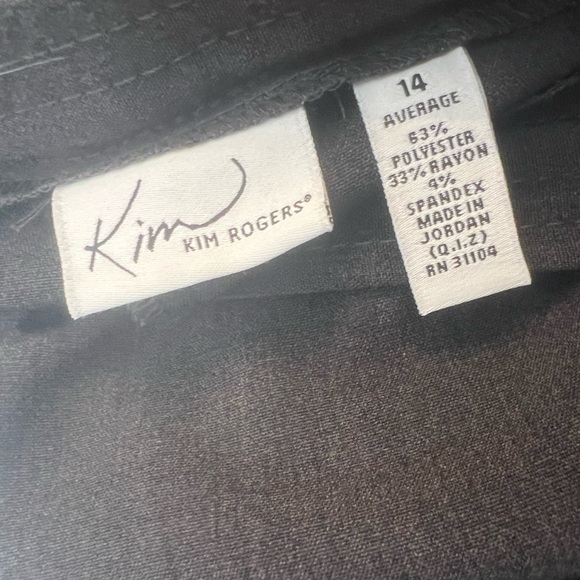 NWT Kim Rogers Gray Skirt - 14 - Picture 5 of 5